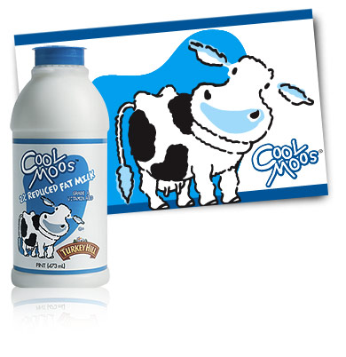 Turkey Hill 2% Reduced Fat Milk Cool Moos
