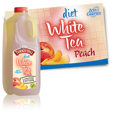 Turkey Hill Diet White Peach Tea Refrigerated Tea