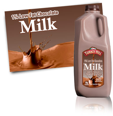 Turkey Hill 1% Low Fat Chocolate Milk Milk