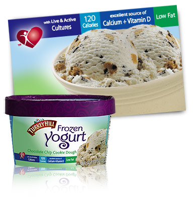 Turkey Hill Chocolate Chip Cookie Dough Frozen Yogurt