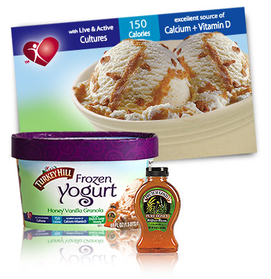 Turkey Hill Honey Vanilla Granola Frozen Yogurt