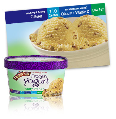 Turkey Hill Nutty'Nana - Limited Edition Frozen Yogurt