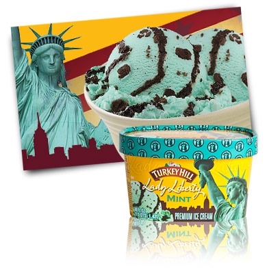 Turkey Hill Lady Liberty Mint Premium Ice Cream
