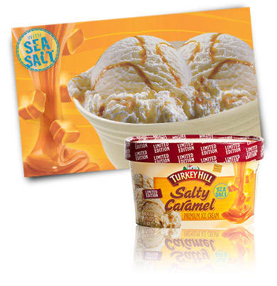 Turkey Hill Salty Caramel - Limited Edition Premium Ice Cream