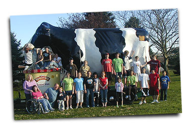 Win a Turkey Hill Giant Cow visit to your birthday party