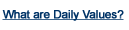 what are Daily Values?