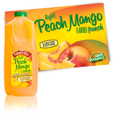 Light Peach Mango Punch Fruit Drinks | Turkey Hill Dairy