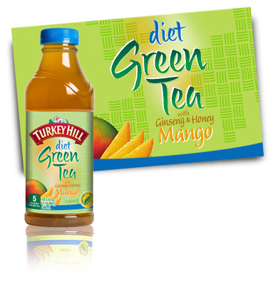 Turkey Hill Dairy | Diet Green Tea Mango