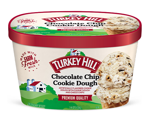 Turkey Hill Chocolate Chip Cookie Dough Ice Cream and Frozen Desserts