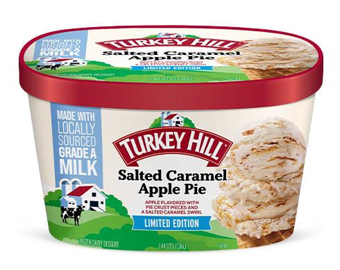 Turkey Hill Salted Caramel Apple Pie Ice Cream and Frozen Desserts