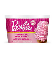 Turkey Hill Barbie™ Strawberry Marshmallow Ice Cream and Frozen Desserts