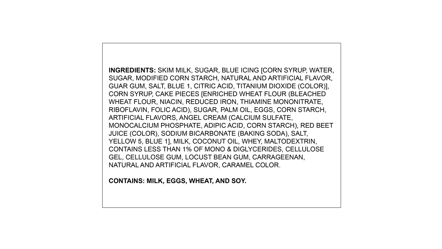 Frosted Party Cake Image 4