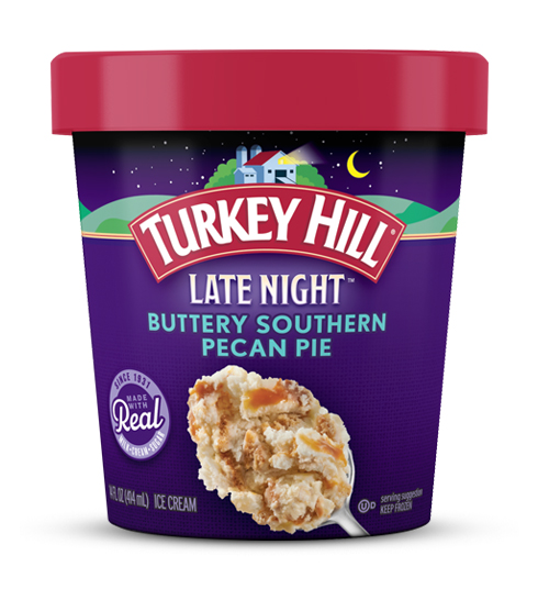 Turkey Hill Buttery Southern Pecan Pie Late Night