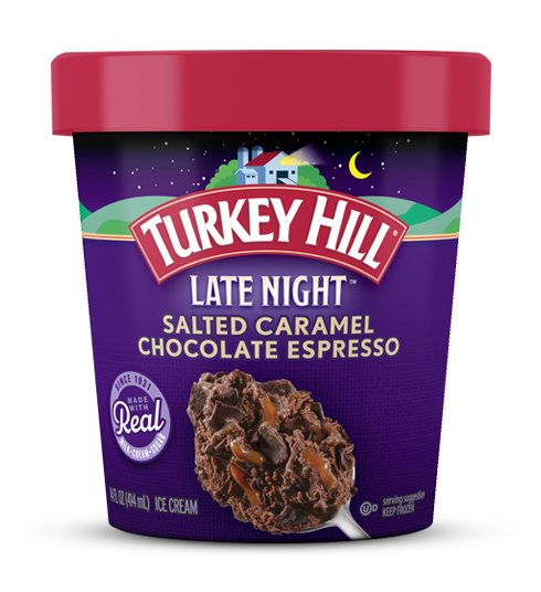 Turkey Hill Salted Caramel Chocolate Espresso Late Night