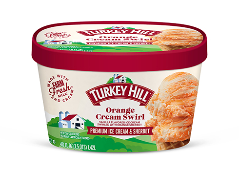 Turkey Hill Dairy | Orange Cream Swirl