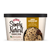 Turkey Hill Coffee Espresso Chip Simply Natural Ice Cream