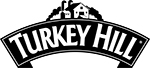 One-Color Negative Turkey Hill logo